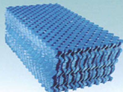 六角蜂窝斜管填料